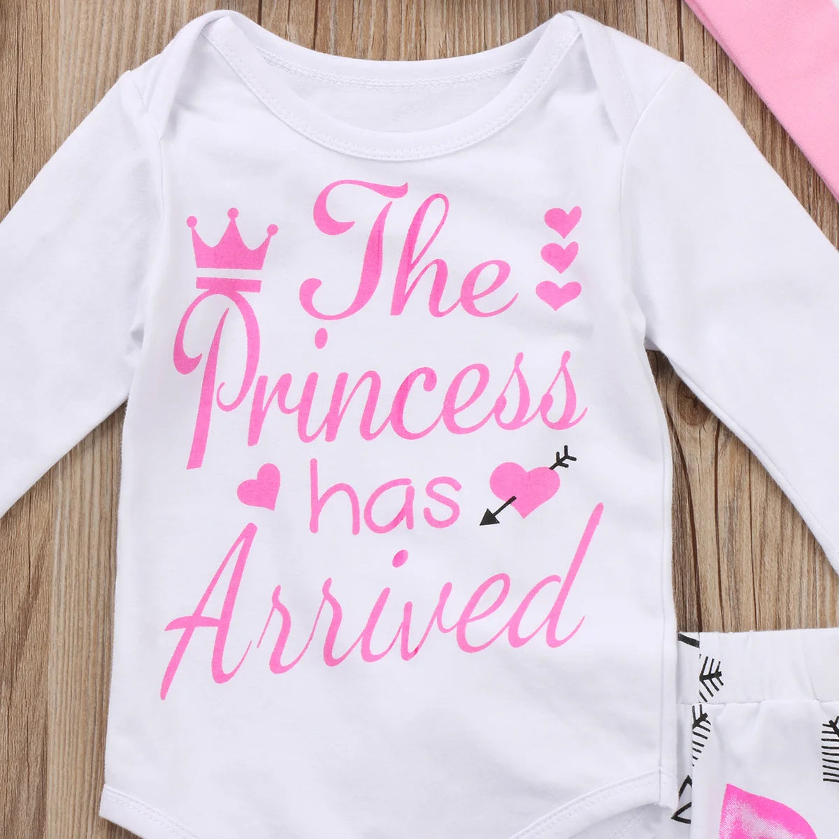 4 Piece Girls Onesie/Pants/Beanie/Headband