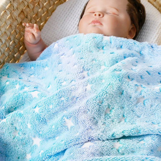 Blue Star Thickened Blanket