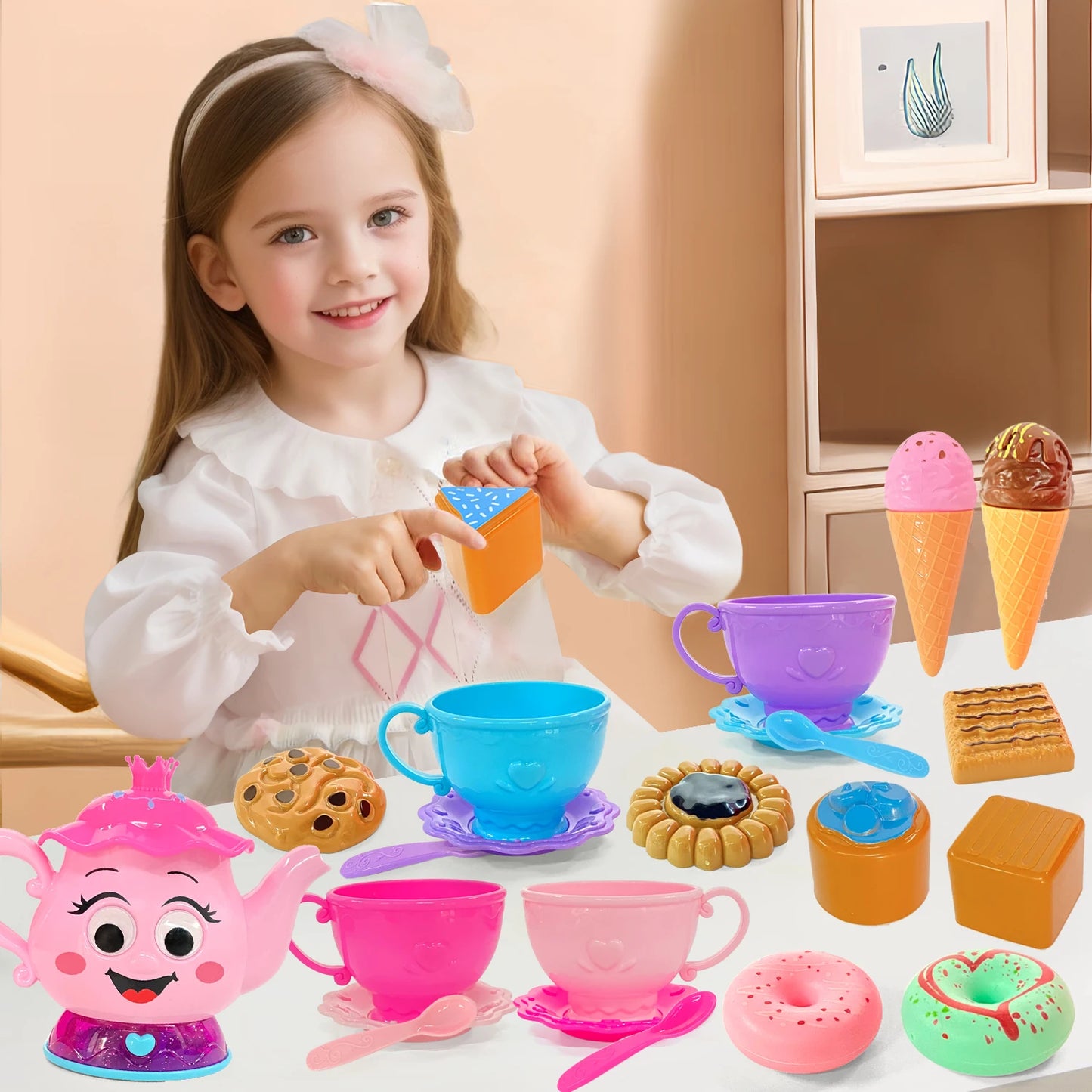 23 Piece Tea Party Set