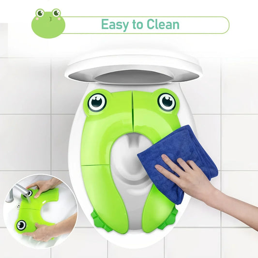 Silicone Portable Frog Toilet Seat