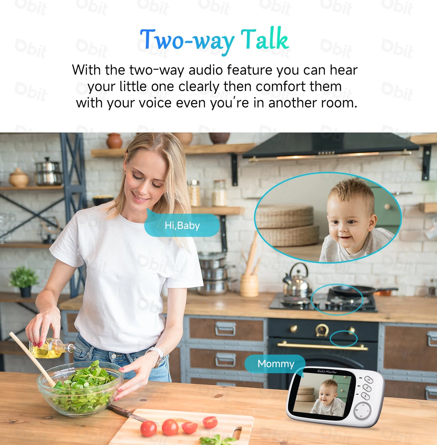 Baby Monitor LCD Video Display