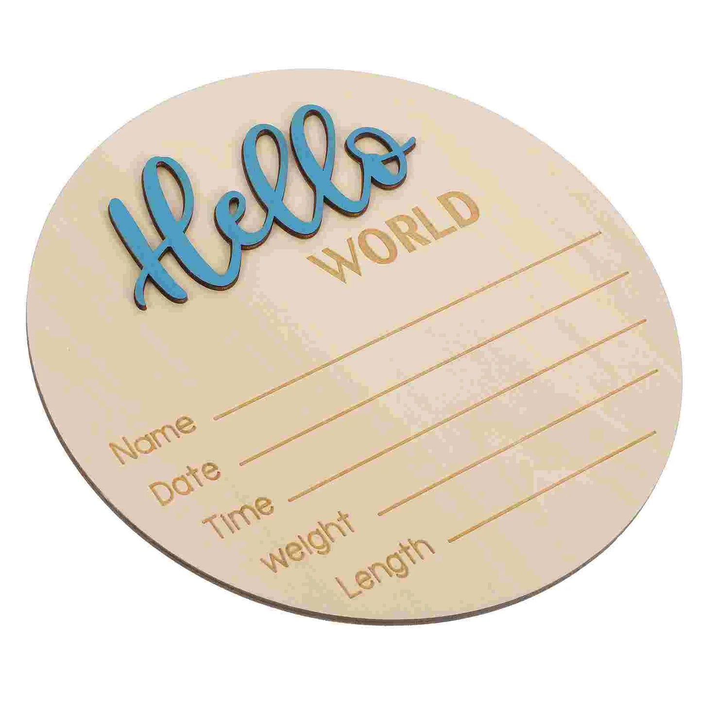 Baby Birth Announcement Keepsake