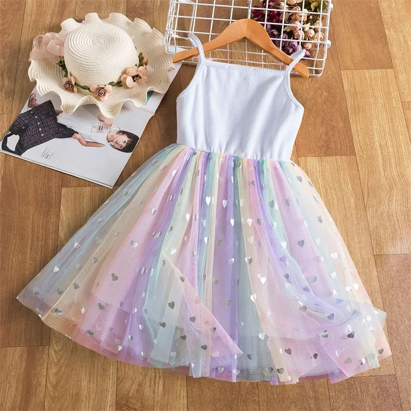Rainbow Princess Dress