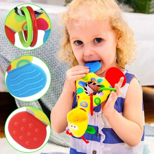 Baby Grip Training Rattle with Teether
