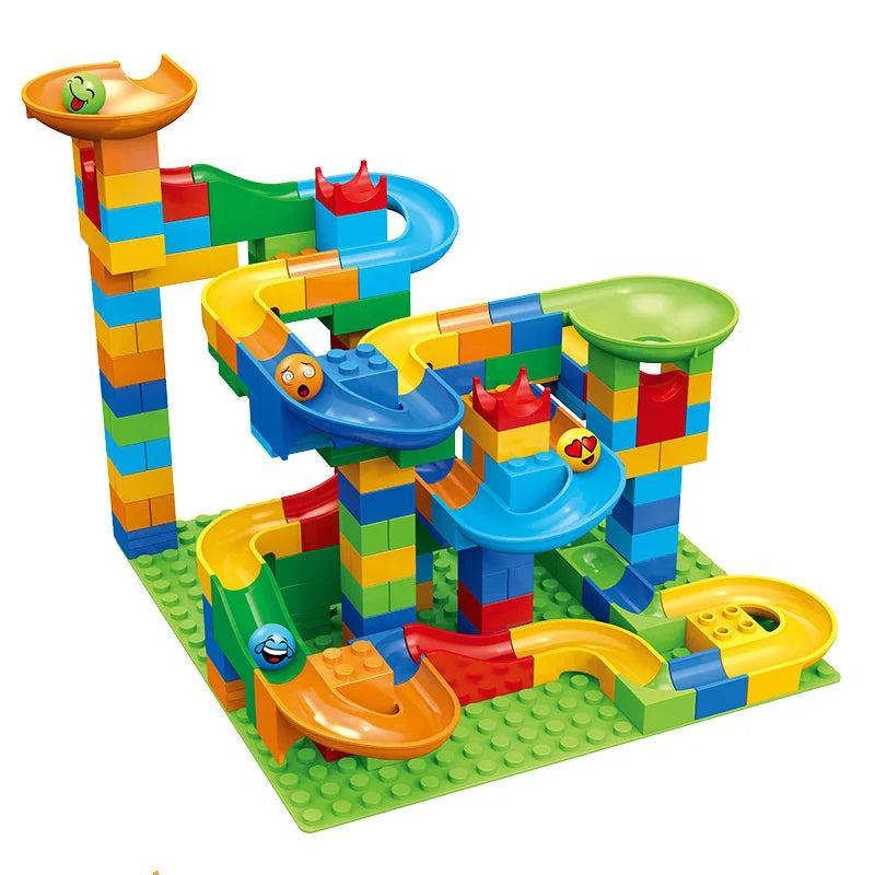 Kids Lego Ball Track Set