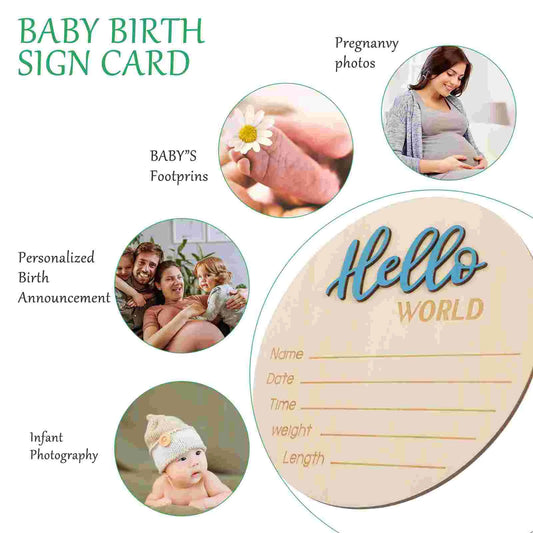 Baby Birth Announcement Keepsake