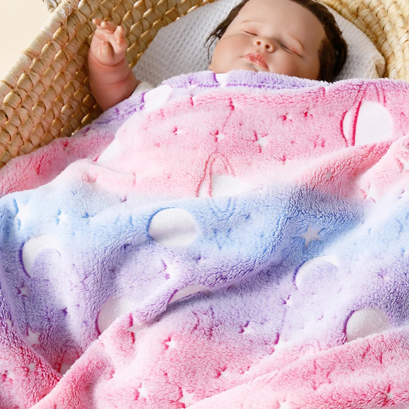 Blue Star Thickened Blanket