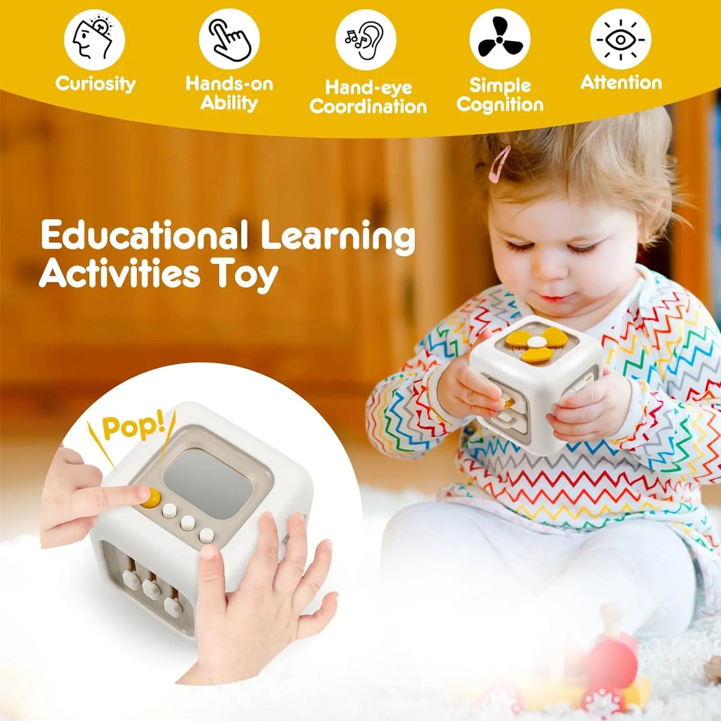 Busy Cube Toy