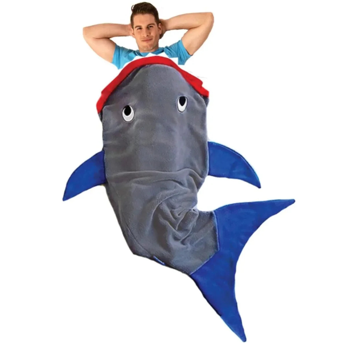 Shark Mermaid Tail Blanket