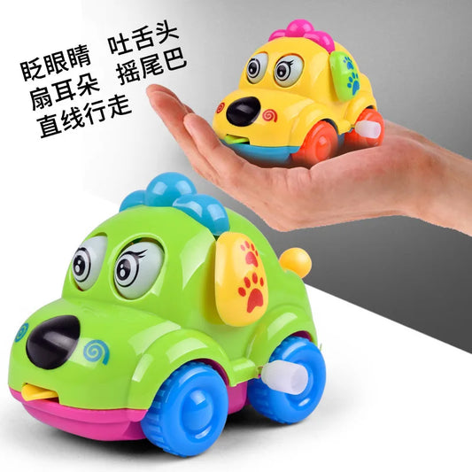 Cartoon Push Car