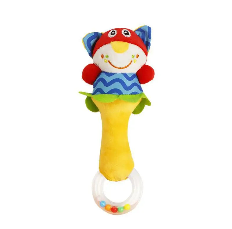 Baby Soft Plush Rattle Toy