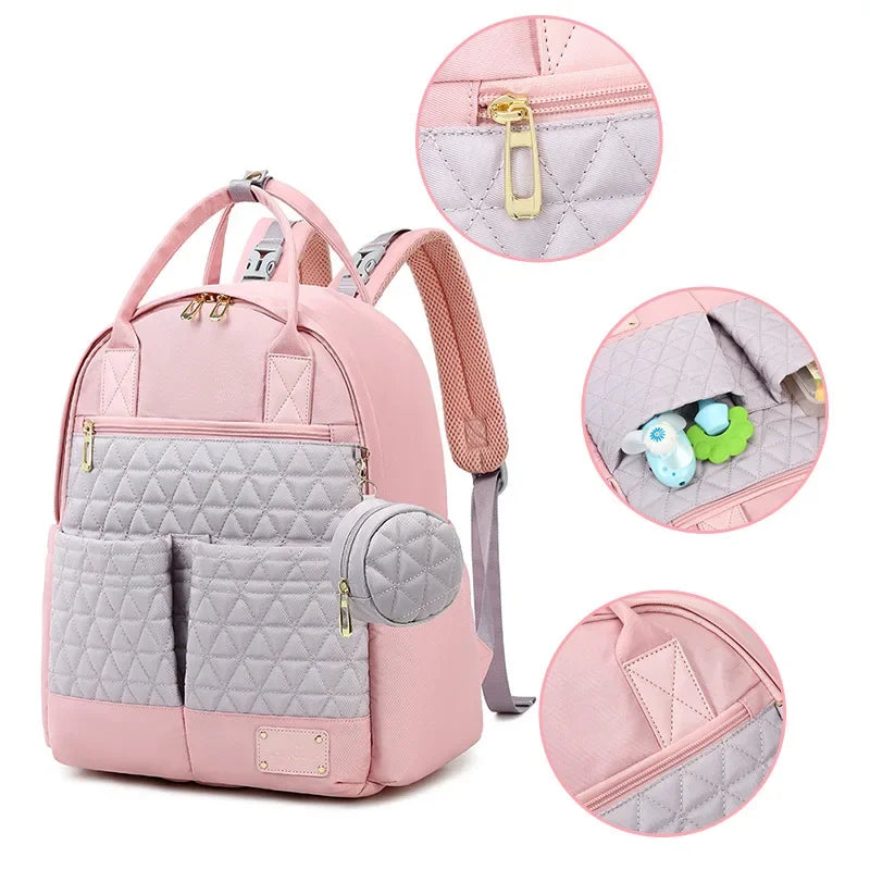 Baby Bag Backpack Sleek