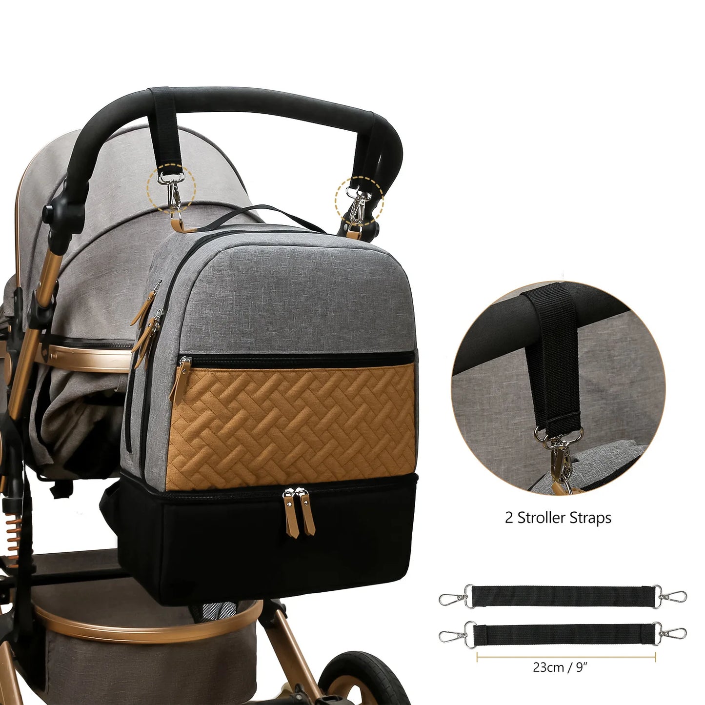 Baby Bag Backpack Modern
