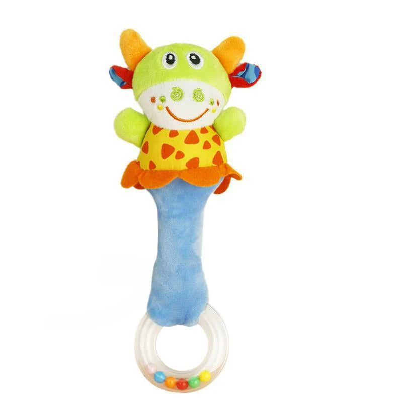 Baby Soft Plush Rattle Toy