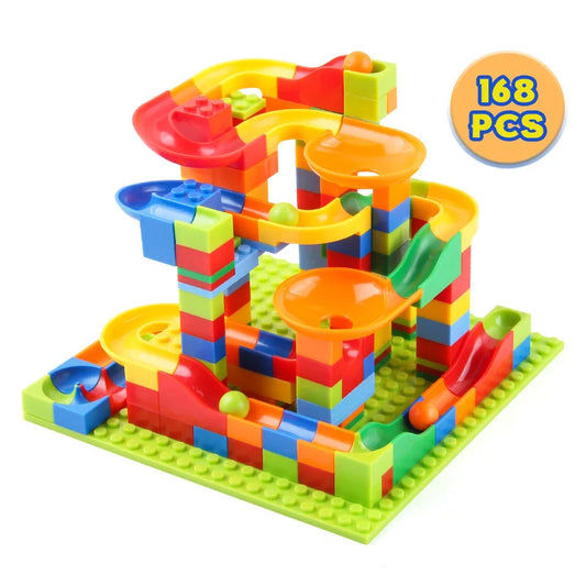 Kids Lego Ball Track Set