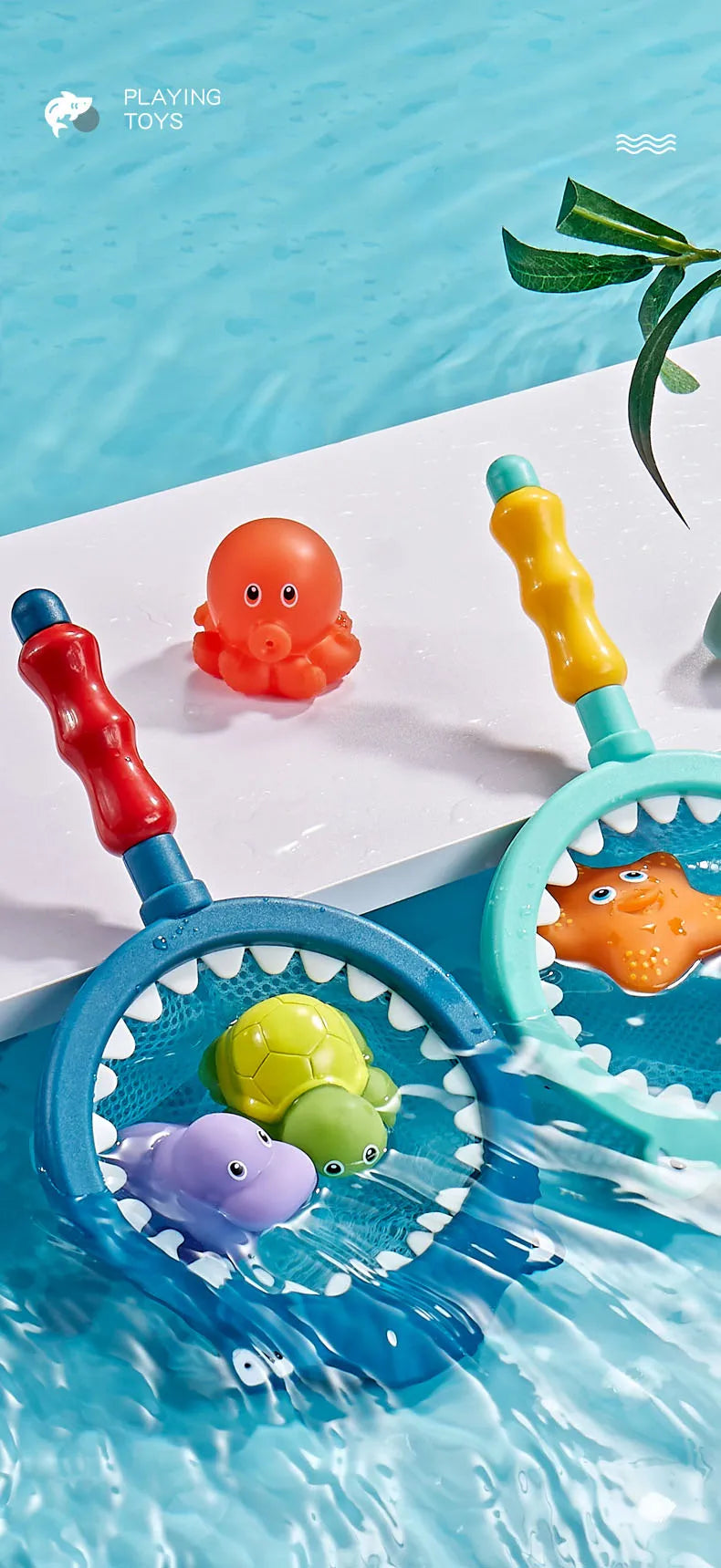 7 Piece Bath Toys
