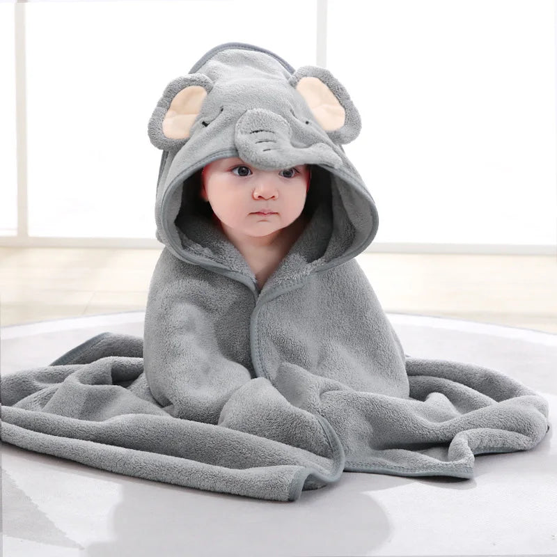 Baby Bath Towel Cartoon Animal