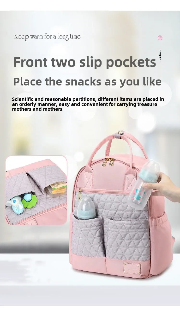 Baby Bag Backpack Sleek