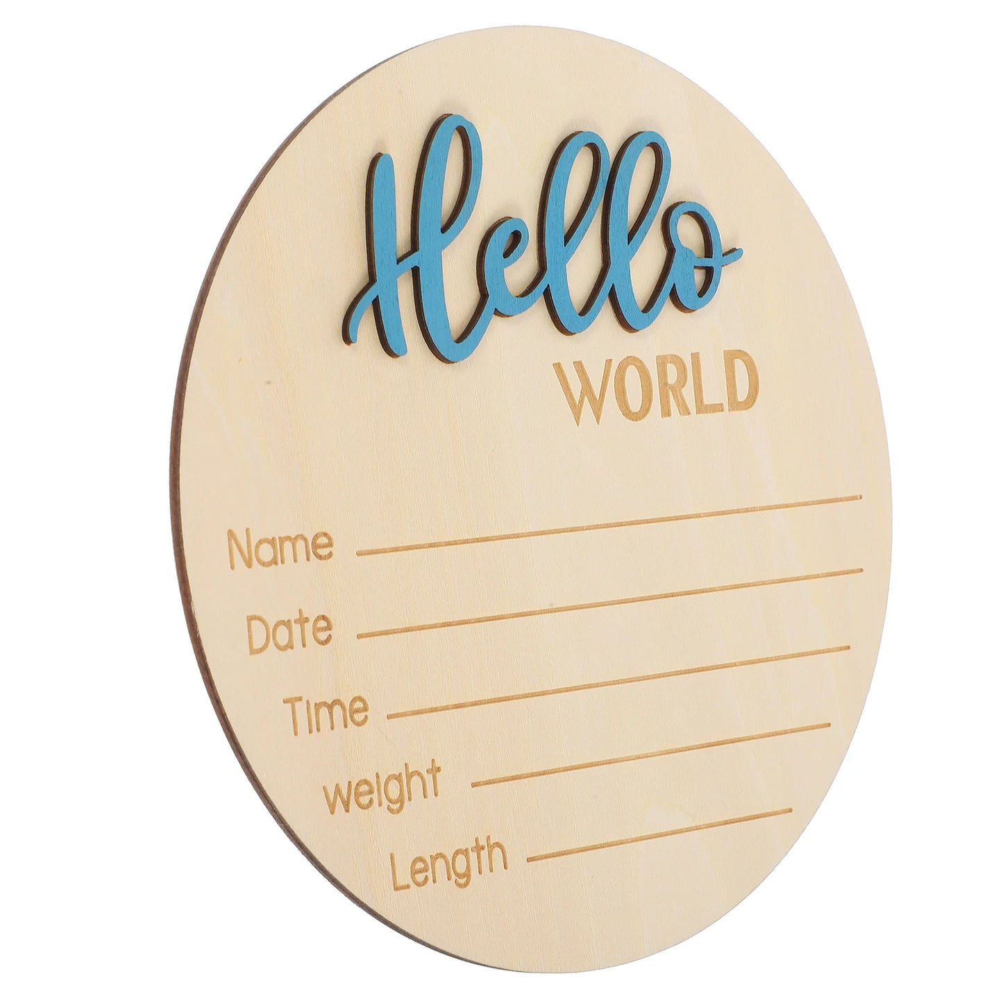Baby Birth Announcement Keepsake