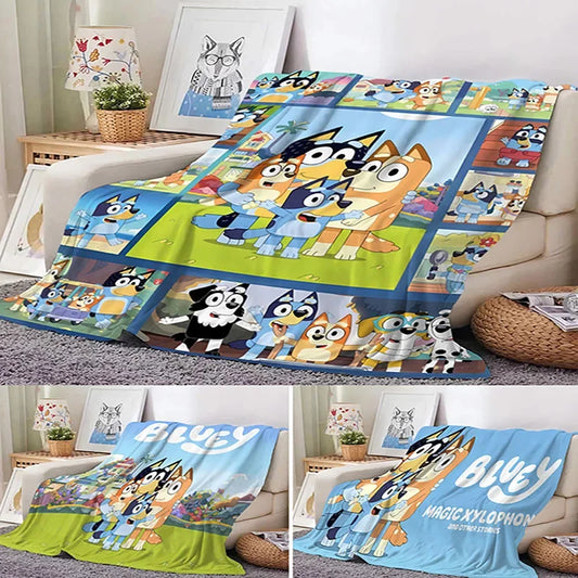 Bluey Family Blanket