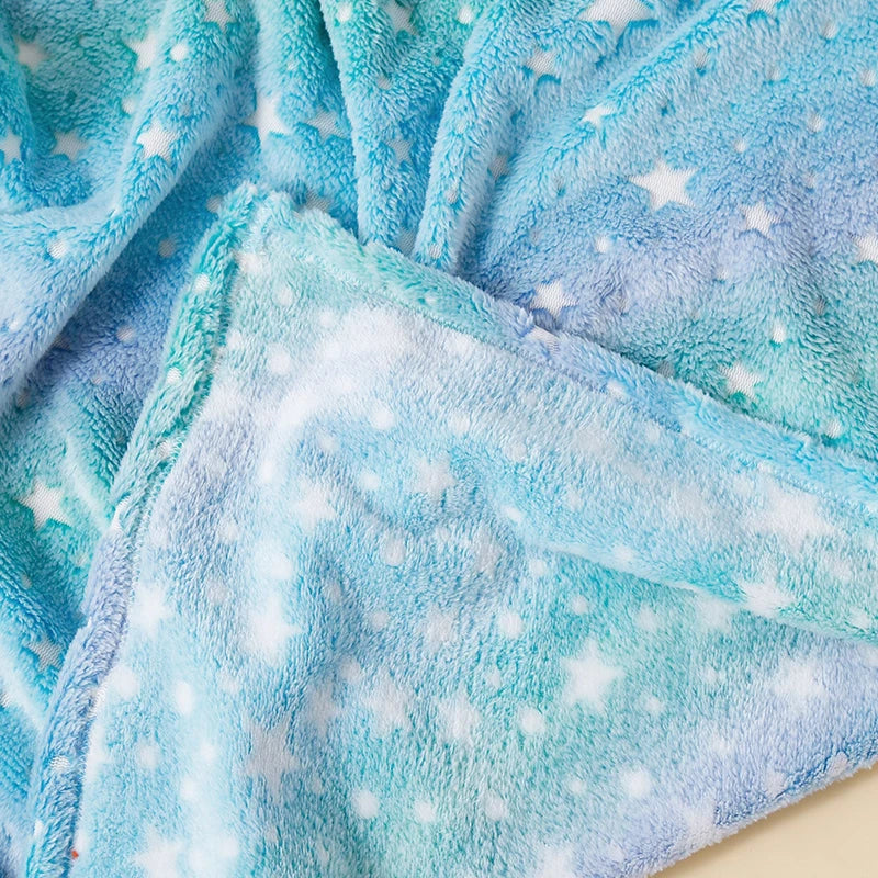 Blue Star Thickened Blanket