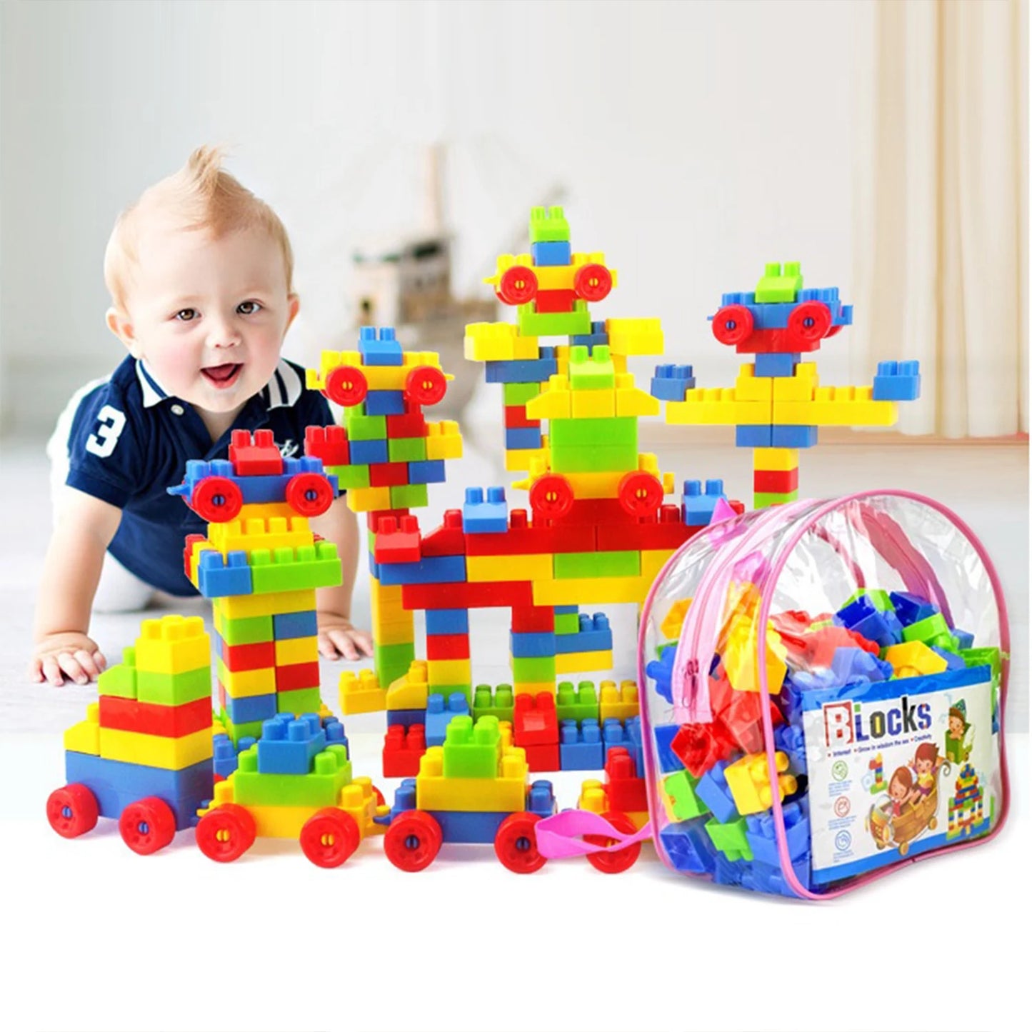 Kids Toy Large Building Blocks 130pcs