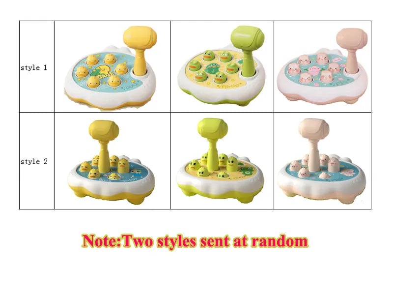 Duck/Frog/Pig Baby Toy with Hammer