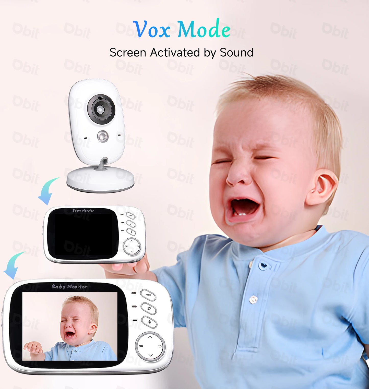 Baby Monitor LCD Video Display
