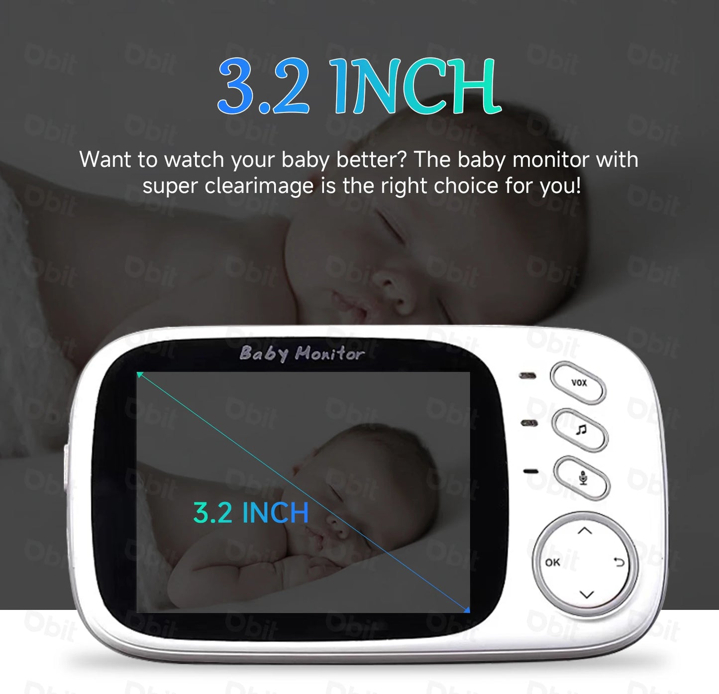 Baby Monitor LCD Video Display