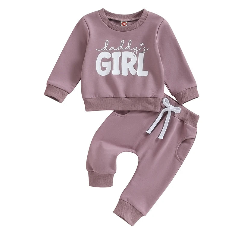 Daddy's Girl Sweatshirt with Sweatpants
