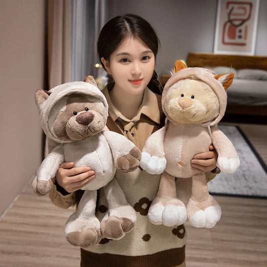 Cat, King Kong, Wolf Stuffed Animal