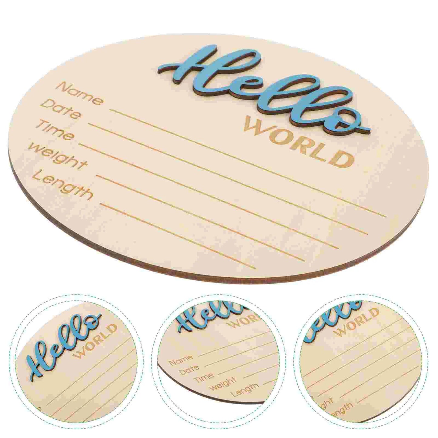 Baby Birth Announcement Keepsake