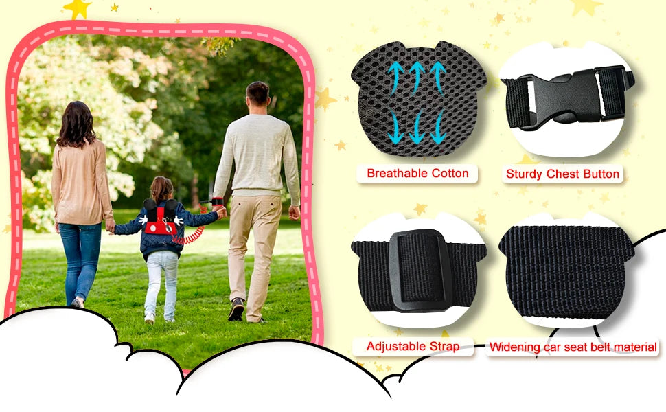 Mickey Mouse Leash Harness