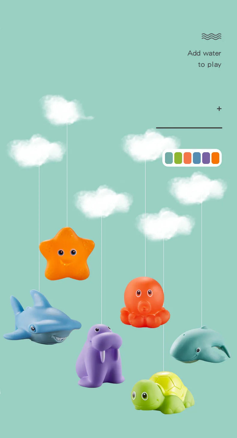 7 Piece Bath Toys