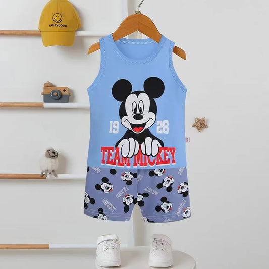 Mickey Mouse Tank Top and Shorts