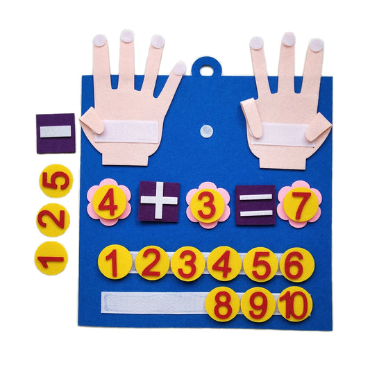 Felt Fingers Educational Counting Toy