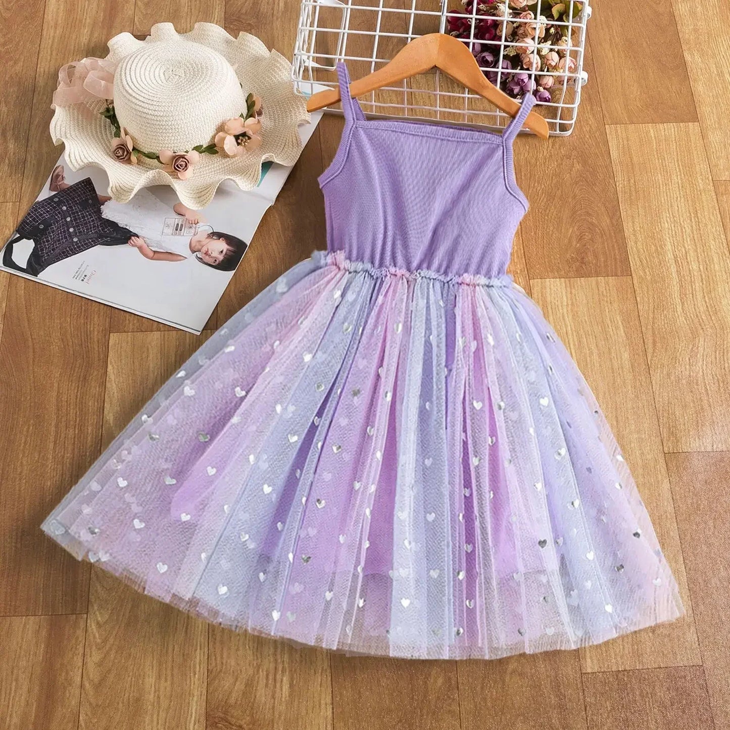 Rainbow Princess Dress