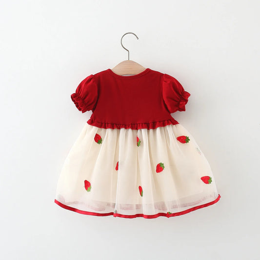 Summer Strawberry Dress
