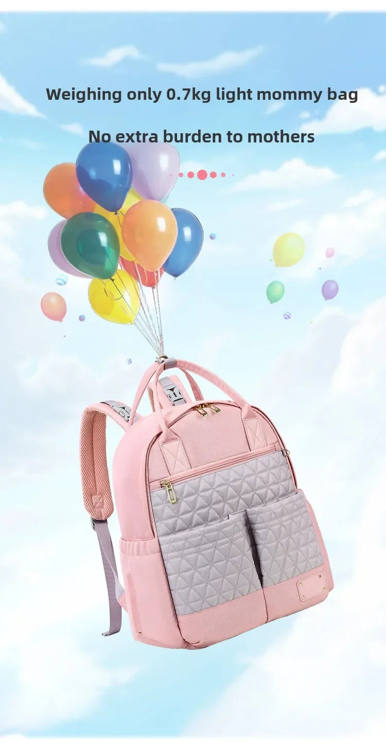 Baby Bag Backpack Sleek