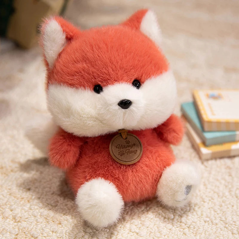 Cute Sitting Red Panda, Fox, Sloth, Cat, Stuffed Animal