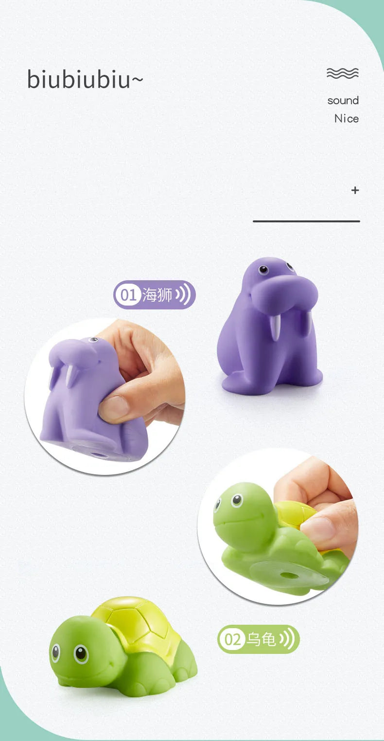 7 Piece Bath Toys