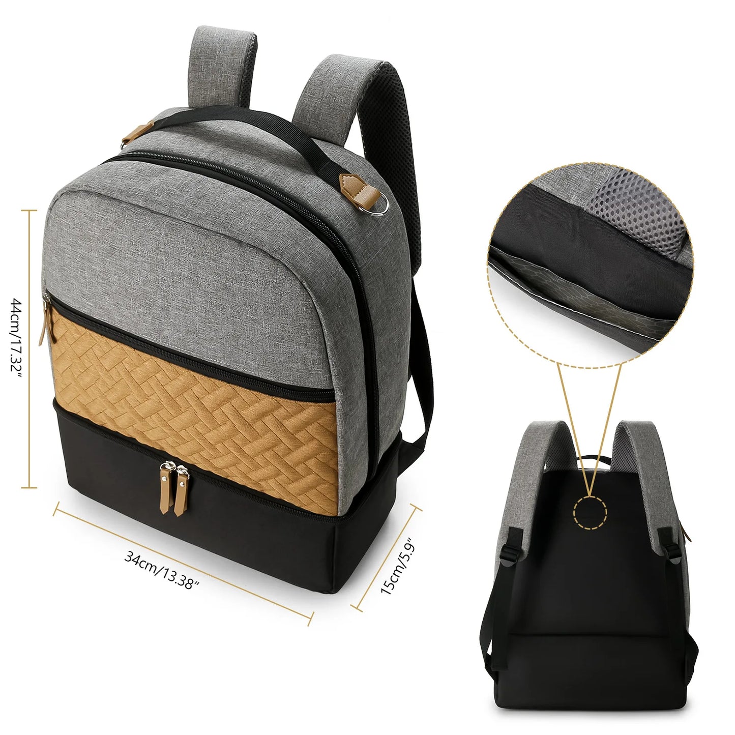 Baby Bag Backpack Modern