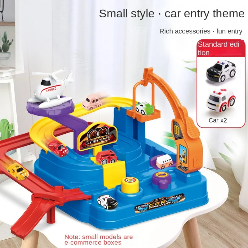 Racing Rail Car Toy