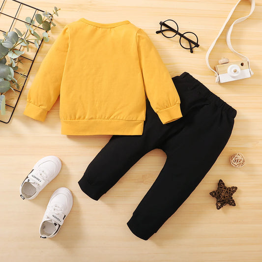 Mini Boss Sweatshirt and Sweatpants