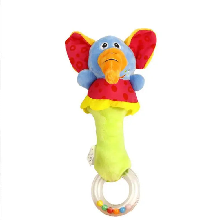 Baby Soft Plush Rattle Toy