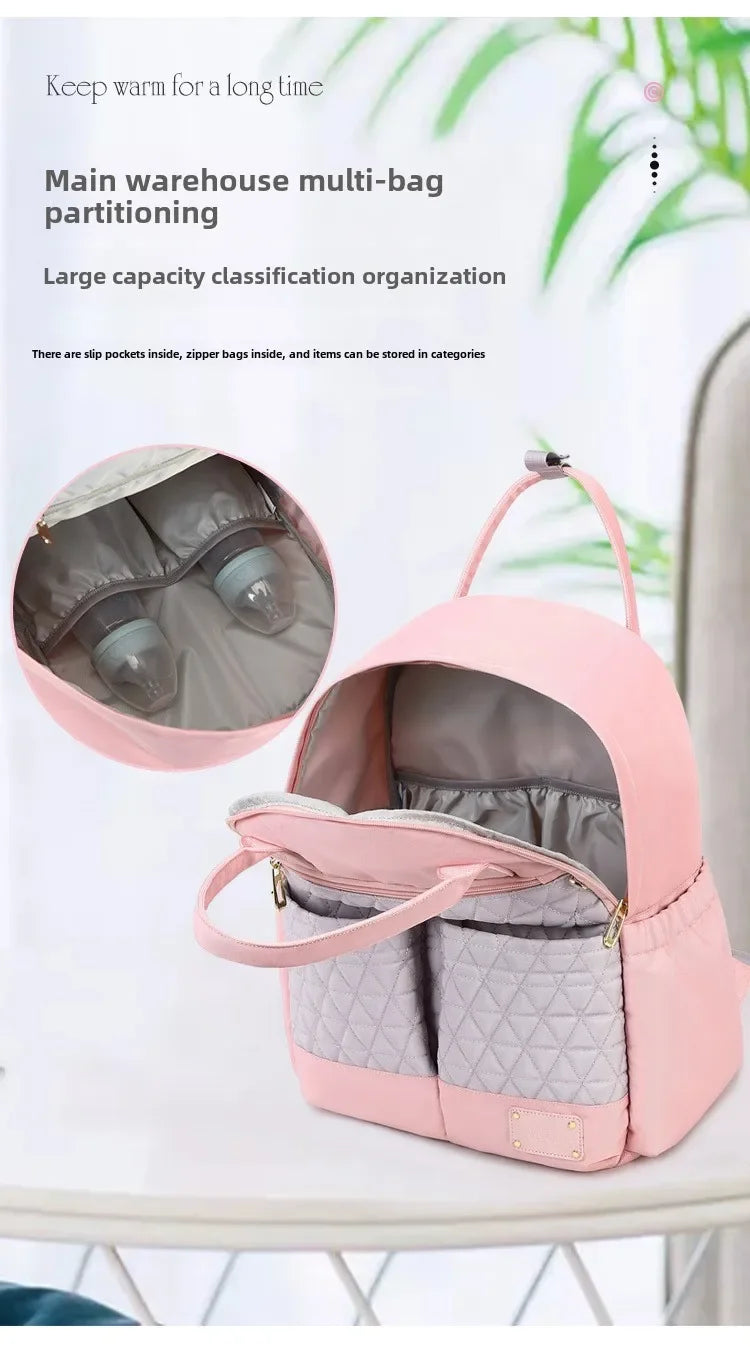 Baby Bag Backpack Sleek