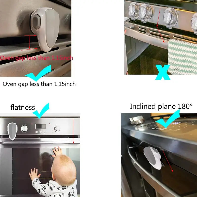 Child Safety Oven Door Lock