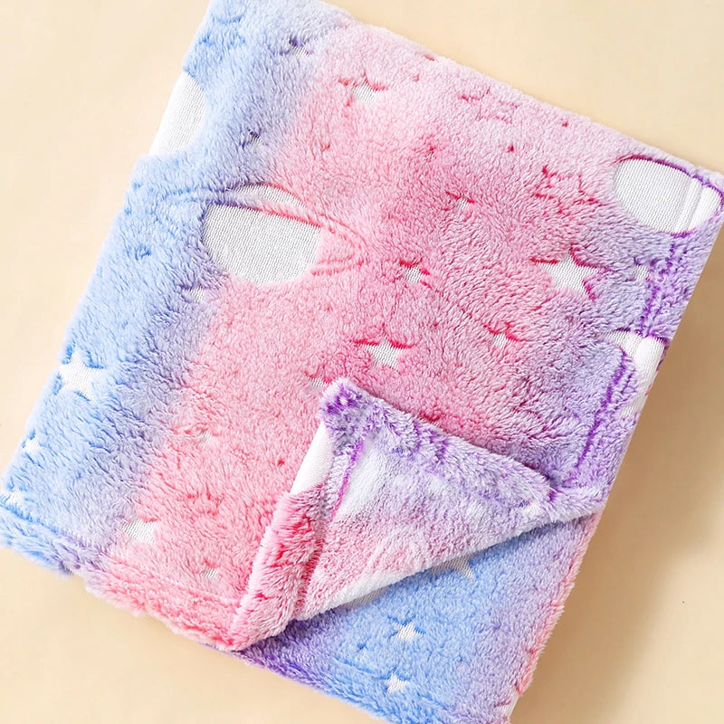 Blue Star Thickened Blanket