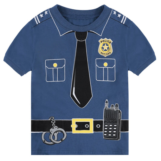 Fireman & Policeman Pajama Set