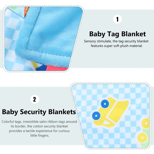Green Baby Security Blanket